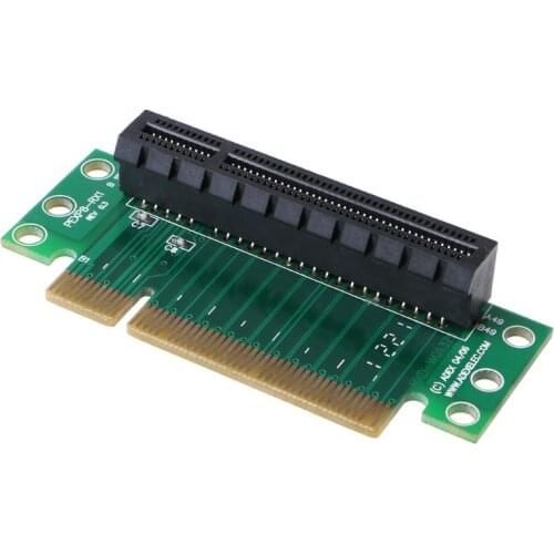 PCI Express PCI-E 8X Riser Card 90 Degree Riser Adapter Card for 1U/2U Computer C26