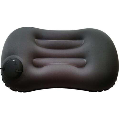 Portable Ultralight Inflatable PVC Nylon Air Pillows Camping Sleep Cushion Travel Hiking Beach Car Plane Head Rest Camp Gears