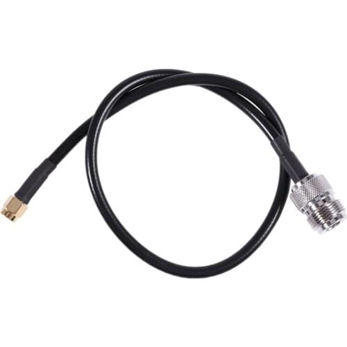 RP-SMA Male to N Type Female Connector Cable Black 40CM