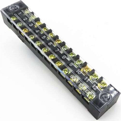 TB-1512 Connection Terminal Connector Connection Row 15A 12 Position Connection Terminal Row Connection Row