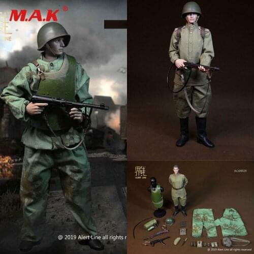 In stock Alert Line AL100029 Movable Model Toy WWII World War Soviet Assault Engineer Full Set Action Figure