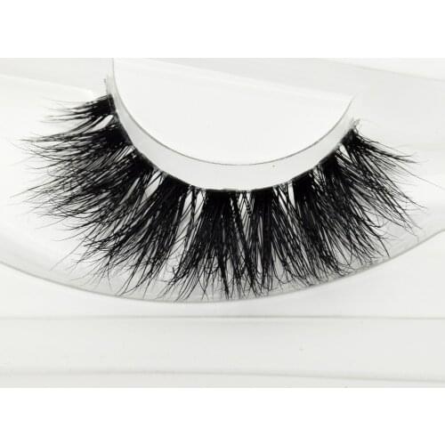 Visofree Mink Lashes 3D Mink Eyelashes Invisible Band Natural Black Mink False Eyelash Full Strip cilios posticos Reusable F37