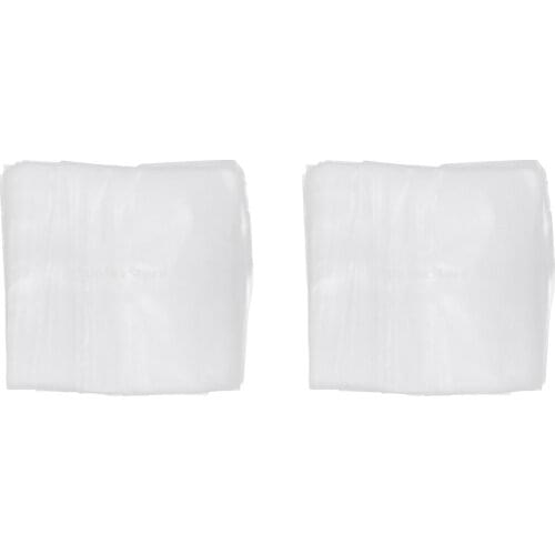 200 Pieces Water Soluble Bag Fishing Bait Bags Stocking PVA Fast Dissolving Bags 6x12cm