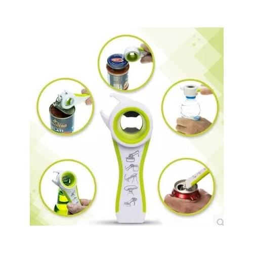 5 in 1 Multi Function Non-Slip Can jar Bottle Open Opener Beer Good Kitchen Tool