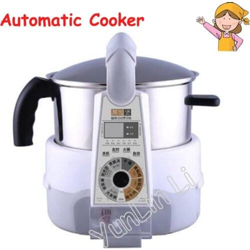 Automatic 3L Intelligent Robot Cooking Pot Home Multi-function Frying Machine Stew Soup and Steam Machine