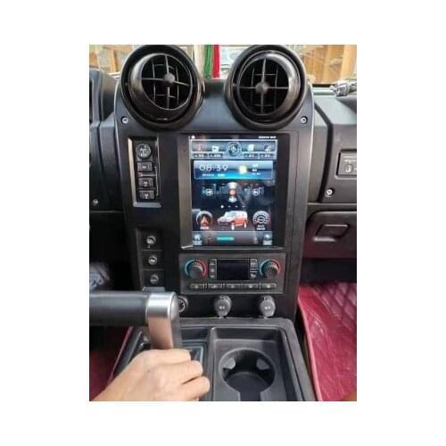 Vertical Screen Android 10.0 Car Radio GPS Navigation For Hummer H2 2004 2005 2006 2007 2008 2009 Car Multimedia DVD Player
