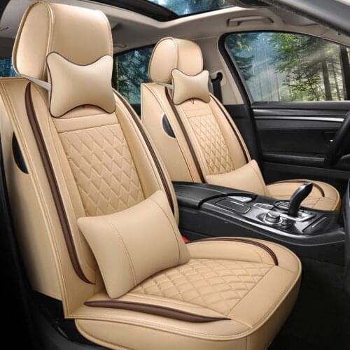 Front + back Full coverage car seat cover for Hyundai Santa Fe Equus H-1 Elantra Accent SONATA i30 i40 SOLARIS car Accessories