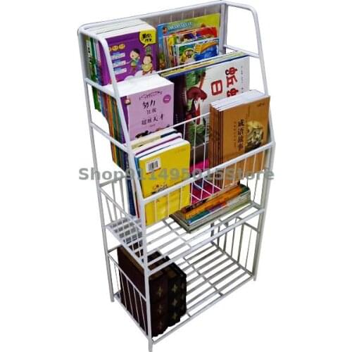Childrens Bookshelf Baby Picture Book Simple Book Shelf Student Kindergarten Book Cabinet Display Stand