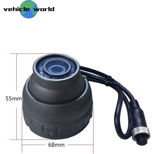 2.0MP AHD 1080P Metal Dome Infrared Inside Mounted Camera for School Bus Trailer Truck