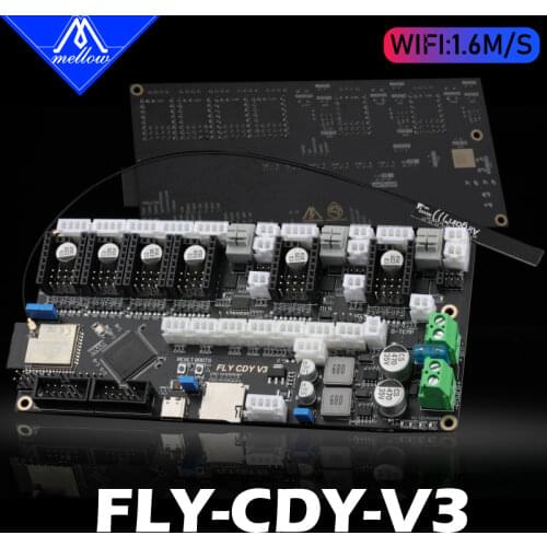 2021 Mellow 32bit FLY-CDY V2 Wifi Control Board Duet & Marlin Firmware For TMC2209 CR10 Ender 3 3D Printer Parts SKR 1.4 Turbo