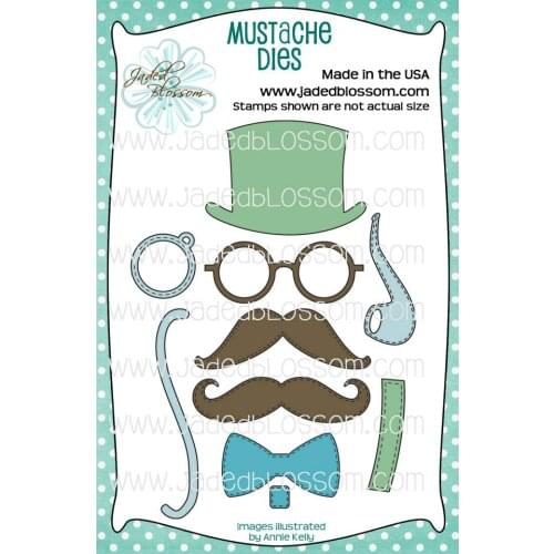 Metal cutting dies Mustache mold card Scrapbook paper craft knife mould blade punch stencils