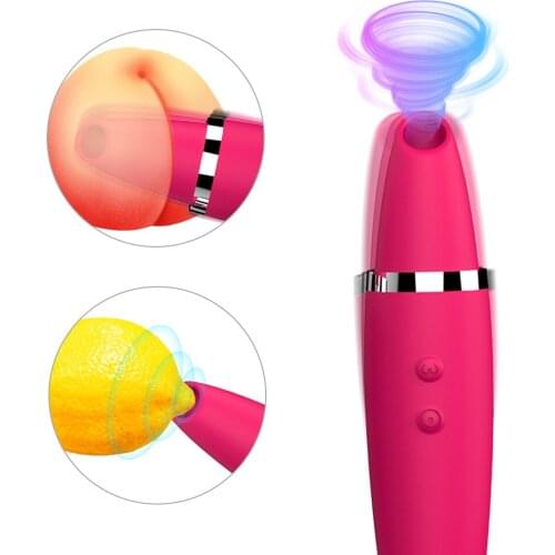 Mini Nipple Sucking Massager Clitoral Stimulator Dildo Vibrator Adult Products Female Masturbation Tool Pussy Sex Toys for Woman