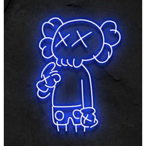 Neon Sign 10kv For Cute Carton Neon Light Lamp Japanese Colored Wall Sign Beer Pub Aesthetic Room Decor Wall Light Neon Lights