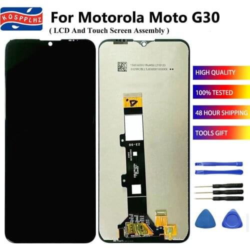 New For Motorola moto g30 LCD Display Touch Screen Assembly For Motorola G30 LCD XT2129-1 XT2129-2 XT2129-3 Display Replacement