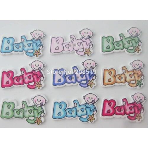 WBNGOA New arrival Baby clothes buttons mix 150pcs infant shirt button wooden garment accessories