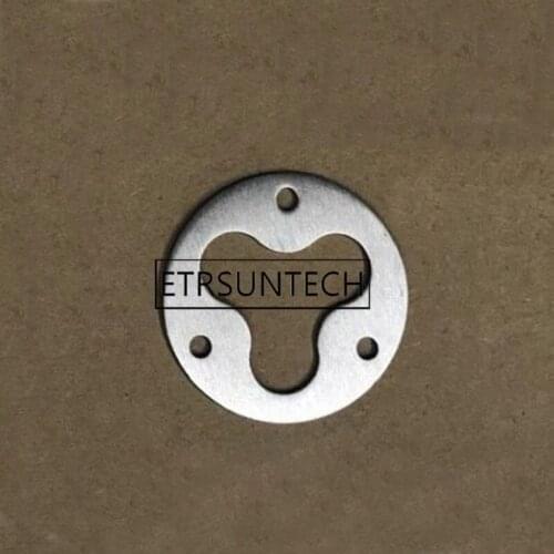 300pcs Stainless Steel Bottle Opener Part With Countersunk Holes Round Metal Strong Polished Bottle Opener Insert Parts