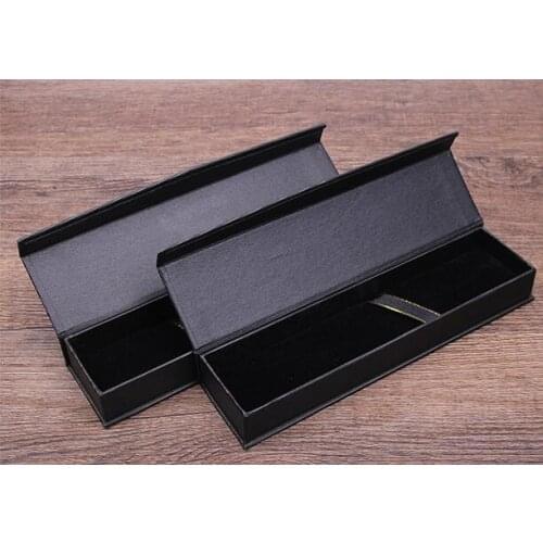 QSHOIC 10pcs/set gift box creative school office stationery gift pen box black business pen box office supply pen gift box