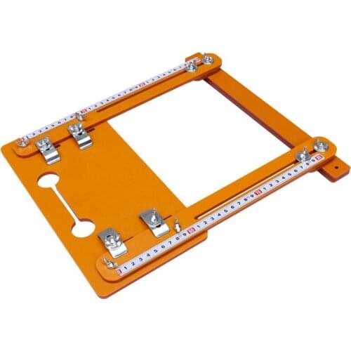 Portable Saw Table 4 Inch Marble Machine Cutting Tool Positioning Base Woodworking Tools Non-Punch Cutting Machine Bottom Plate