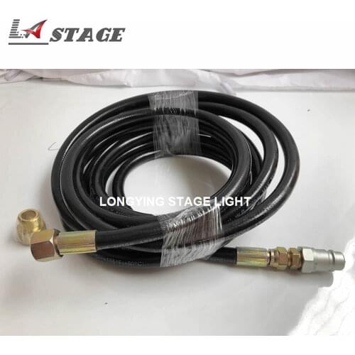 Free shipping 2pcs/lot Good Quality 6 Meters Hose For DJ Gun Stage CO2 Jet Machine