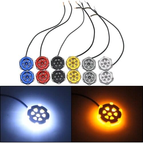 Motorcycle Turn Signal Indicator Light Safety Warning Indicators Lamp For XMAX 125 250 300 400 NMAX 125 150 155 TMAX 530 560 500