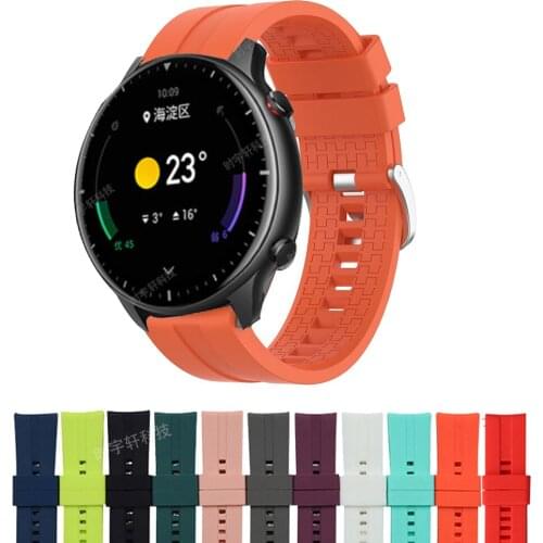 Silicon Bracelet For Amazfit GTR2 Wrist Strap For Xiaomi Amazfit GTR 47mm For Huami Amazfit Pace Stratos 2 2S 3 Smart Watch Band