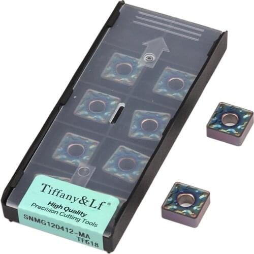 SNMG120408-MA TF618 External Turning Tool SNMG120412-MA TF618 Carbide Inserts Cutting Tool CNC Lathe Tools ,For Processing Steel