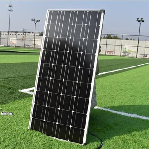 Rigid Solar Panel 100W 200W 300W 400W 12V/24V battery Charger Mono Solar Cell For Outdoor Use Home Roof/Boat/Car Waterproof