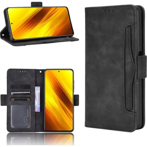 Heavy Duty Protection Leather Case for Xiaomi Poco X3 NFC F2 Redmi 9C 9A 8A 9 Note 9S 8T 10 Pro K30 Cc9 Solid Business Cover