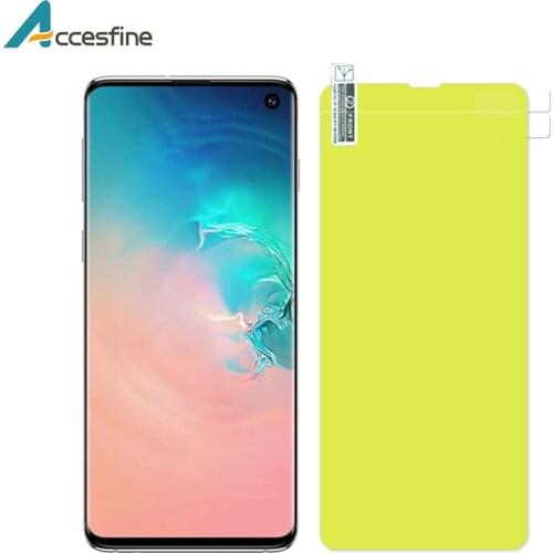 5D Screen Protector For Samsung Galaxy S10 S10 Plus S10e M30 M20 M10 A20 A50 A30 Full Coverage Soft Hydrogel Protective Film