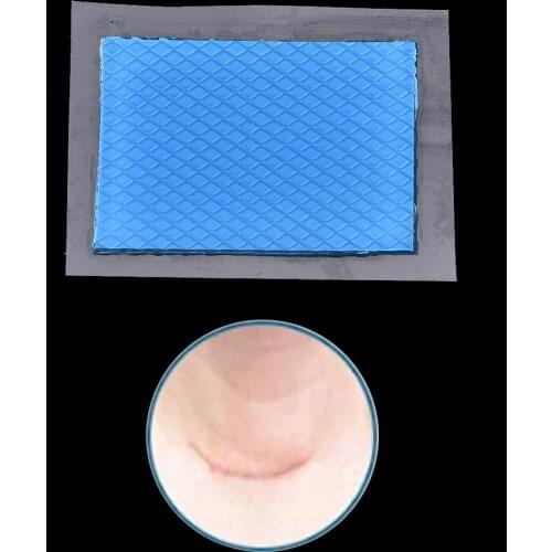 1pc Scar Away Patch 5cm x 3.5cm x 2mm Removal Cesarean Keloid Therapy Treatment Silicone Gel Sheet Wound Marks Skin Scars