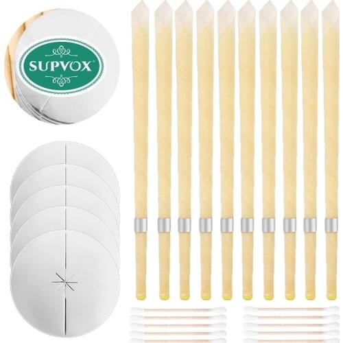 10pcs Ear Candles Natural Beeswax Ohrenkerzen Hopi Ear Candle Cleaner Earwax Ear Wax Removal Horn Indiana Candling Fragrance