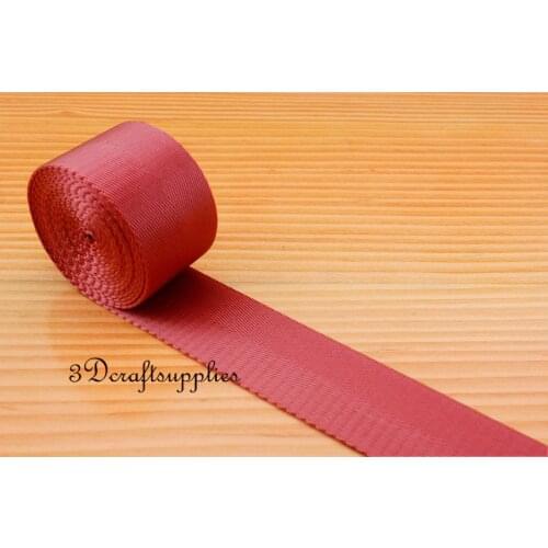 5 yards 1.5 inch ( 38 mm ) heavy weight nylon webbing for key fob strap ZC53