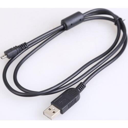 1m 8 Pin USB Camera Data Cable for Nikon/Olympus/Pentax Camera to PC Sync Pics Digital Cable Cord for Sony/Panasonic Camera