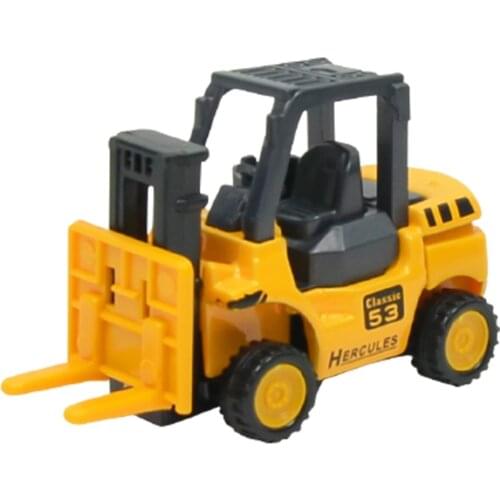 8Pcs Kid Excavator Sliding Car Model Mini Simulated Engineering Vehicle Toy Gift
