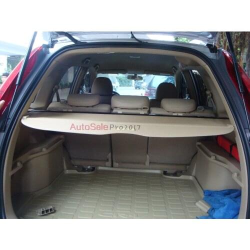 Aluminium alloy + Fabric Rear Trunk Security Shield Cargo Cover Rear Racks Accessories For Honda CRV CR-V 2007-2011