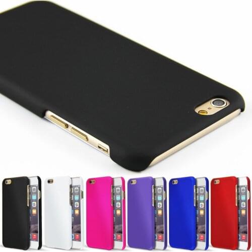 For Apple iPhone 11 12 13 Pro 7 7Plus XS Max Case Rubberized Plastic Hard PC Phone Case For iPhone 6S 8Plus SE 8 Skin Back Cover