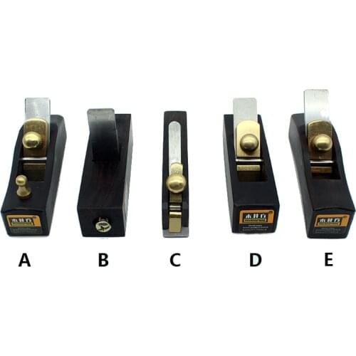 DIY Mini Hand Planes Carpentry Carpenter Ebony Joinery Woodwork Tools 5 pcs Set or 1 Pcs Hand Planer Free shipping