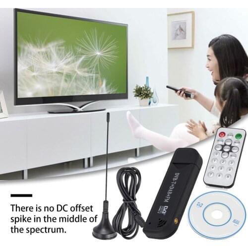 FM USB 2.0 Stick DVB-T DAB Video Broadcasting Tuner Digital TV Antenna Receiver for Household TV Watching Accessories