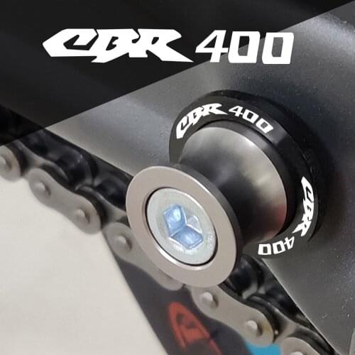 For HONDA CBR400 1985 1986 1987 1988 1989 1990 1991 1992 1993 1994 1995 1996 Motorcycle 8MM Swingarm Spools Slider Stand Screws