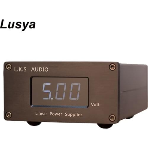 5V Output Low Noise Linear Power Supply For USB DAC HiFi Power Amplifier LPS-25-USB high stability T0542