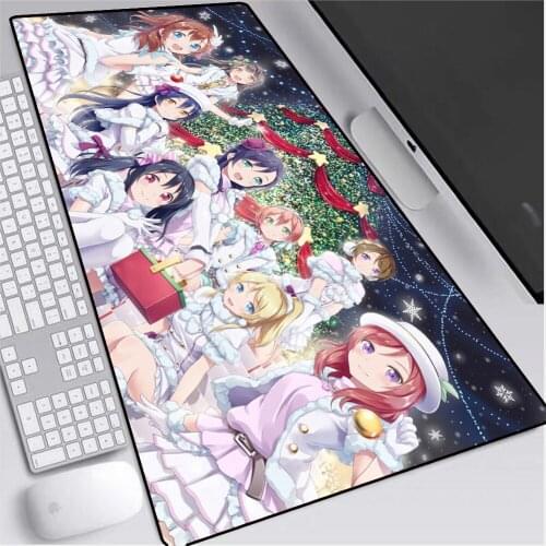 Mairuige A Group of Cute Anime Girls Large Game Player Accessories Exclusive Computer Notebook Keyboard Pad Large Mouse Pad Desk