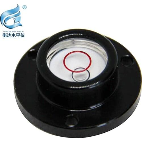 Metal horizontal bubble with mounting hole level bubble 32*20*12mm