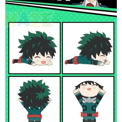 My Hero Academia Midoriya Izuku Bakugou katsuki Plush Toy Doll Anime Soft Stuffed Lying Toy Doll Baby Pillow Kid Gift