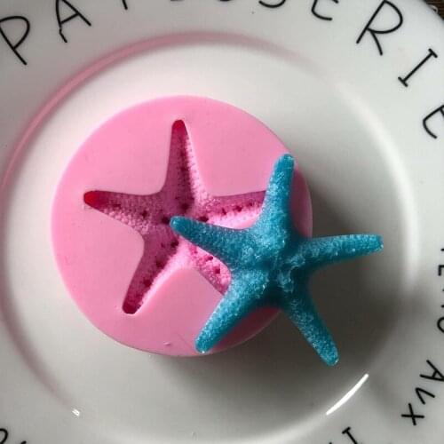 Single Starfish Fondant Mold Cake Decoration Mold XGY-12