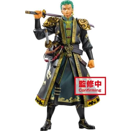 Pre-Sale One Piece Roronoa Zoro 17Cm Anime Character Peripheral Toy Model Collectibles Model Toys Hand-Made Model Decorations
