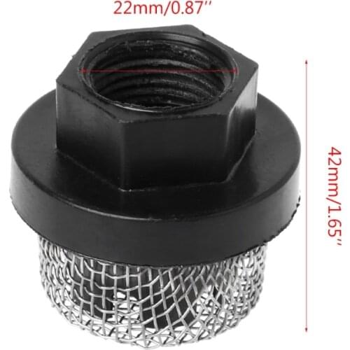 Professional Inlet Suction Strainer Mesh Filter Intake Hose For Airless Sprayer Black
