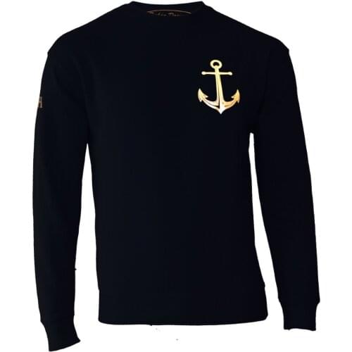 Bichon Designs sweatshirt men and women, golden anchor S, new collection 2021