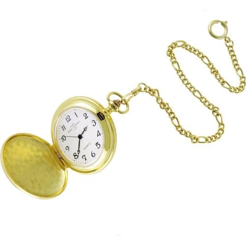 M & M first emporium Vintage pocket watch with chain