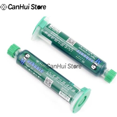 High quality 10ML GREEN UV SOLDER MASK PCB BGA PAINT PREVENT CORROSIVE ARCING Soldering Paste Flux Cream Welding Fluxes Oil