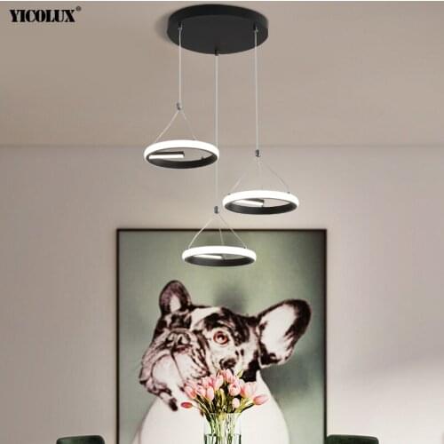 YICOLUX Pendant Lights With Control Panel